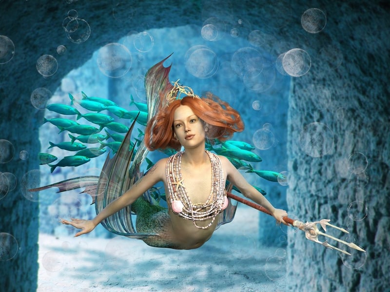 Mermaid in Water